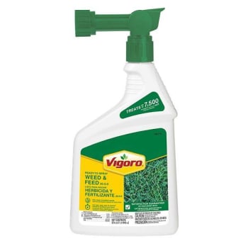 Vigoro Spring Concentrate Weed And Feed Lawn Fertilizer 32 Ounce, Case Of 6