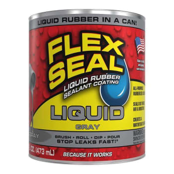 Image for Flex Seal Liquid Gray 16 Oz.- Case Of 6 from HD Supply