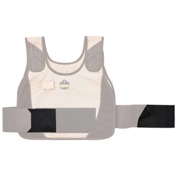 Ergodyne 6240 Black Phase Change Cooling Vest Elastic Extenders