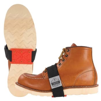 Image for Ergodyne 6316 Orange Ice Cleats - Mid-Sole Flat Sole from HD Supply