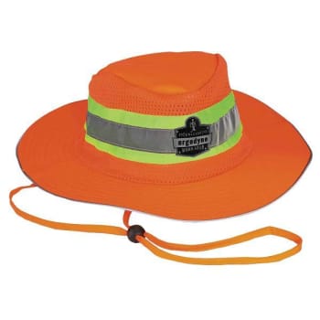 Image for Ergodyne 8935 2xl/3xl Orange Hi-Vis Ranger Sun Hat from HD Supply