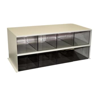 Image for Omnimed Adapticab Storage Solution 8 Large Acrylic Drawers Beige Cabinet from HD Supply