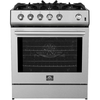 Image for Forno Leonardo Espresso 30 Inch Gas Range In Stainless Steel from HD Supply