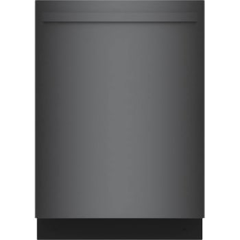 Bosch 800 Series 24 In. Black Stainless Steel Top Control Tall Tub Dishwasher