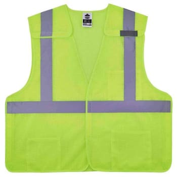 Ergodyne 8217ba L/XL Lime Class 2 Breakaway Mesh Vest