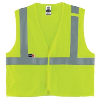 Image for Ergodyne 8263frhl L/XL Lime Class 2 Fr Safety Vest - Hl - Economy from HD Supply
