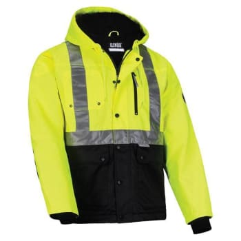 Image for Ergodyne 8275 3xl Lime Workwear Jacket Type R Class 2 from HD Supply