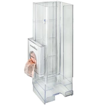 Hospeco Comfort Plus Menstrual Product Dual Dispenser