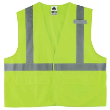 Image for Ergodyne 8225hl 2xl/3xl Lime Class 2 Standard Solid Vest - Hl from HD Supply