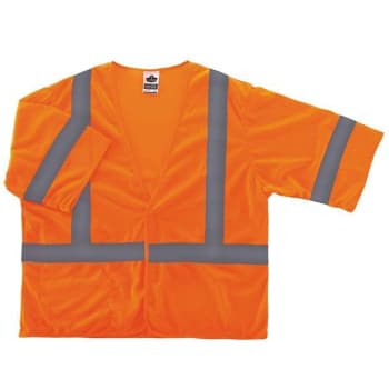 Image for Ergodyne 8310hl 2xl/3xl Orange Class 3 Economy Vest - Hl from HD Supply