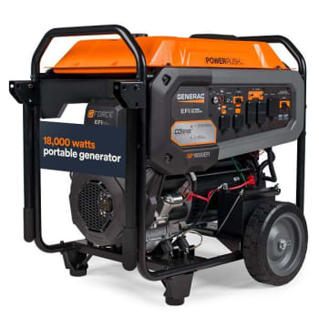 Image for Generac 22500/18000-Watt Gas Portable Generator With Electric Start – Gp18000e from HD Supply