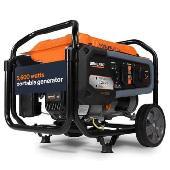 Generac 4500/3600-Watt Gasoline Powered Recoil Start Portable Generator