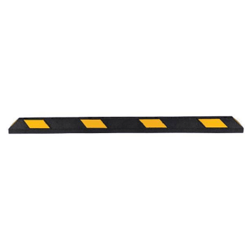 Justrite 6' Black/Yellow Parking Curb Park-It®