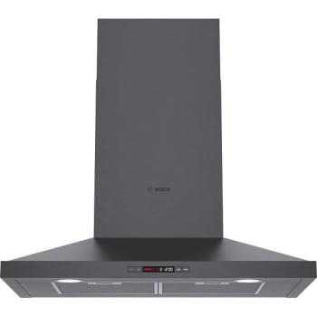 Image for Bosch 800 Series 30 Inch Pyramid Style Canopy Range Hood With Lights In Black from HD Supply