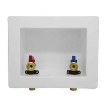 LSP Firestop™ Washing Machine Outlet Box 1/2" Male Copper Sweat X 3/4" Ght