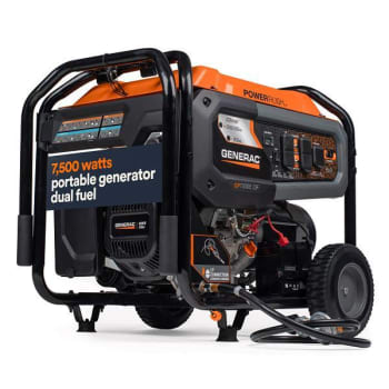 Image for Generac 9400/7500-Watt Duel Fuel Electric Gasoline/Propane Portable Generator from HD Supply