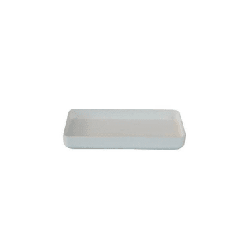 Image for Hapco Certified Green Eco Contour Rectangular Soap Dish White Package Of 24 from HD Supply