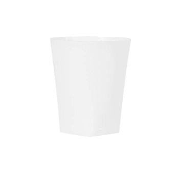 Image for Hapco Certified Green Eco Contour 14q Wastebasket White Package Of 12 from HD Supply