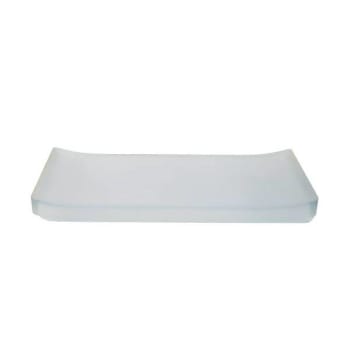 Hapco Serenity Collection-Frost Rectangular Amenity Tray Package Of 12
