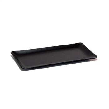 Image for Hapco Eco-Luxury Green Vegan Leatherette Amenity Tray Black Package Of 24 from HD Supply