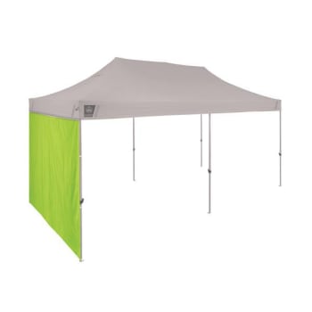 Image for Ergodyne 6091 Lime 10' Tent Sidewall 10ft X 20ft Tent from HD Supply