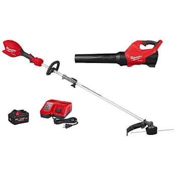 Image for Milwaukee M18 Fuel String Trimmer Blower Combo Kit from HD Supply