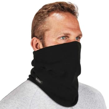 Ergodyne 6960 Black Fleece Neck Gaiter