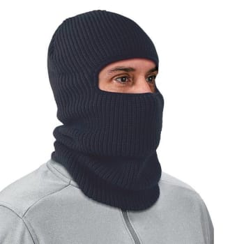 Image for Ergodyne 6829 Navy Balaclava - 2-Layer Rib Knit from HD Supply