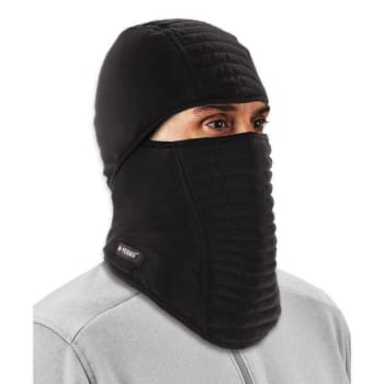 Ergodyne 6955 Black Insulated Balaclava Face Mask 3-Layer