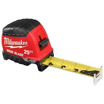 Image for Milwaukee Wide Blade Tape Measure, 25 Ft from HD Supply