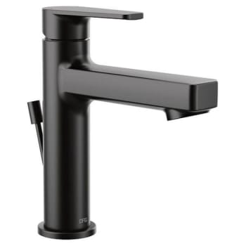 Image for Cleveland Faucet Group One-Handle Low Arc Bathroom Faucet Slate Matte Black from HD Supply