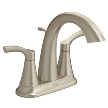 Image for Cleveland Faucet Group One-Handle Low Arc Bathroom Faucet Ash Matte Black from HD Supply