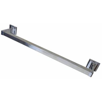 Towel Bar Set, Polished Stainless Steel, 3/4" X 24"