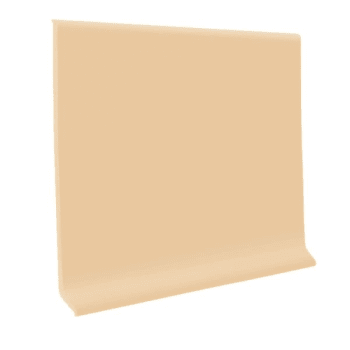Image for Roppe 4 In X .080 In X 48 In Camel Vinyl Wall Cove Base from HD Supply
