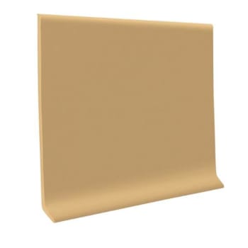 Image for Roppe 4 In X .080 In X 48 In Flax Vinyl Wall Cove Base from HD Supply