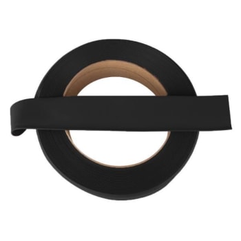 Roppe 4 In X .080 In X 120 Ft Black Vinyl Wall Cove Base Coil