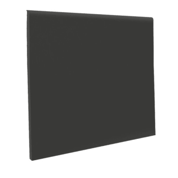 Image for Roppe 4 In X .125 In X 120 Ft Black Brown Vinyl No Toe Wall Base Coil from HD Supply
