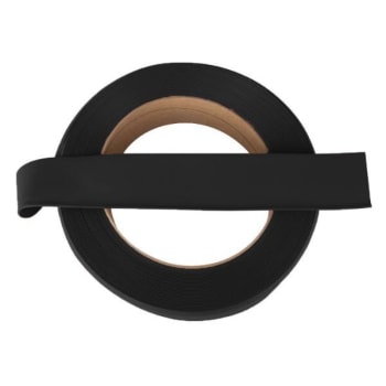 Roppe Vinyl 1/8"  Cove Base 6" X 120 Ft  Black, Coil