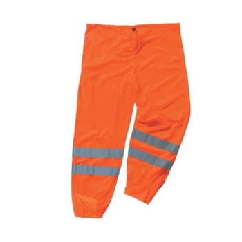 Image for Ergodyne 8910 4xl/5xl Orange Class E Hi-Vis Pants from HD Supply