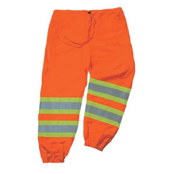 Ergodyne 8911 S/M Orange Class E Two-Tone Pants