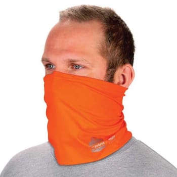 Ergodyne 6489 L/XL Hi-Vis Orange 2-Layer Cooling Multi-Band Performance Knit