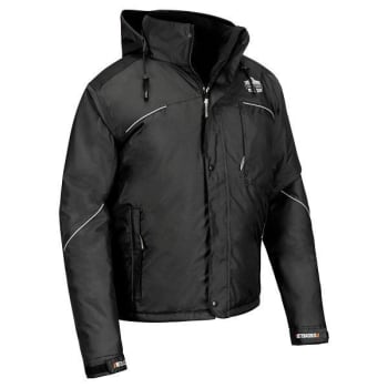 Ergodyne 6467 L Black Winter Work Jacket 300d Polyester Shell