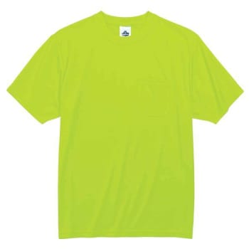 Ergodyne 8089 4xl Lime Non-Certified Hi-Vis T-Shirt
