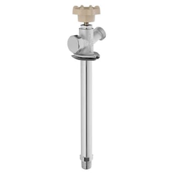 Everbuilt 3/4" Mip & 1/2" FIP Anti Siphon-Chrome Plated Brass Sillcock Valve