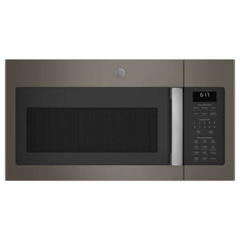 GE 1.7 Cubic Feet Over-The-Range Sensor Microwave Oven, Slate