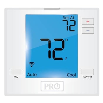 Image for Pro1 Digital Thermostat, Programmable Through App, Single Stage, 1 Heat, 1 Cool from HD Supply