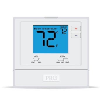 Image for Pro1 Digital PTAC Thermostat, Non-Programmable, Heat Pump / Conventional from HD Supply