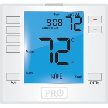 Image for Pro1 Digital Universal Thermostat, Programmable, Heat Pump / Conventional from HD Supply