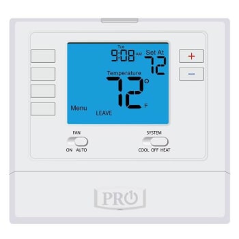 Image for Pro1 Digital Thermostat, Programmable, Multi-Stage Gas, 2 Heat, 2 Cool from HD Supply