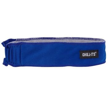 Ergodyne 6605 Blue High-Performance Terry Cloth Sweatband Case Of 6